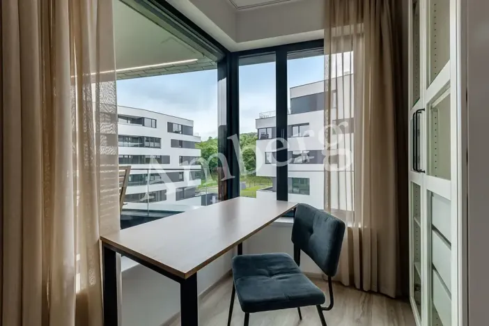 Pronájem bytu 1+kk, Praha - Karlín, U Sluncové, 33 m2