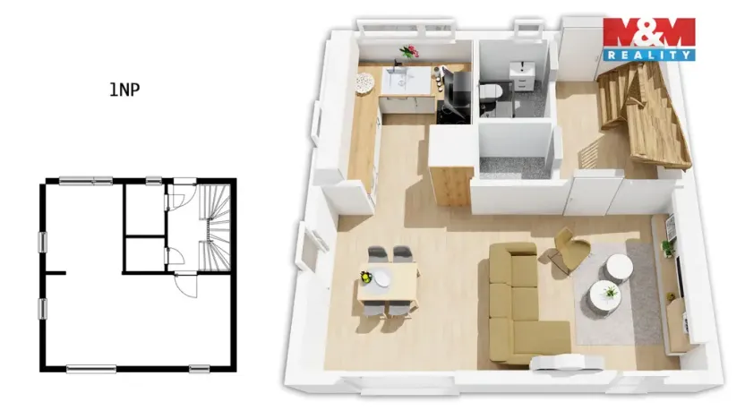 Prodej domu na klíč, Květnice, V Zelených, 96 m2