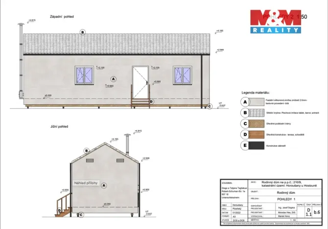 Prodej rodinného domu, Hostouň - Horoušany, 40 m2