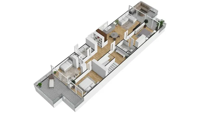 Prodej bytu 4+kk, Čebín, 93 m2