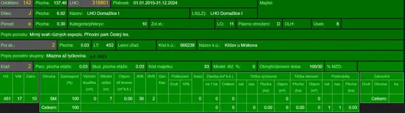 Prodej lesa, Mrákov, 34704 m2