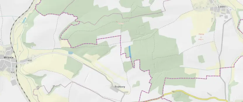 Prodej lesa, Blížejov - Lštění, 6627 m2