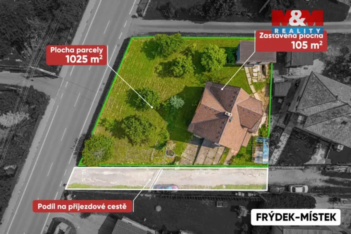 Prodej rodinného domu, Frýdek-Místek - Frýdek, Bruzovská, 250 m2