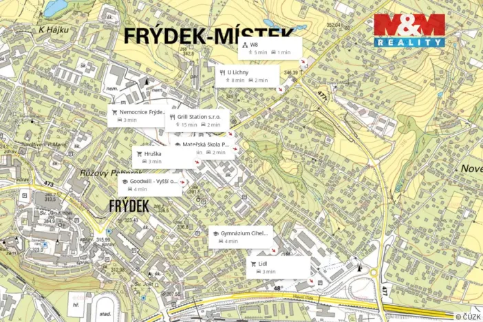 Prodej rodinného domu, Frýdek-Místek - Frýdek, Bruzovská, 250 m2