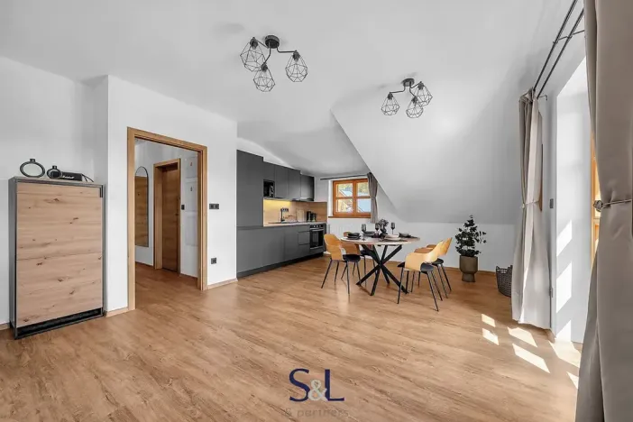 Prodej bytu 2+kk, Horní Planá, 62 m2