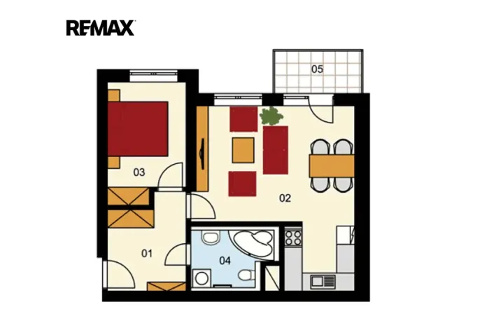 Pronájem bytu 2+kk, Praha - Hlubočepy, Miloše Havla, 48 m2
