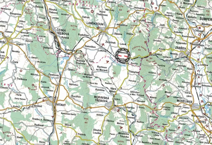Prodej louky, Tatenice, 46843 m2