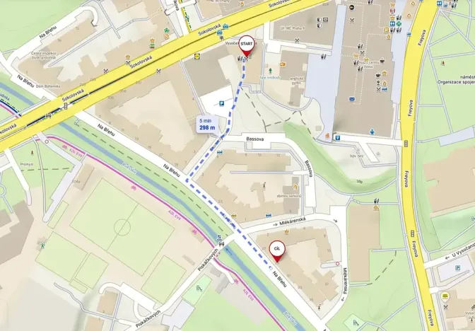 Pronájem pokoje, Praha - Vysočany, Na břehu, 16 m2