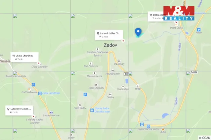 Prodej louky, Stachy, 868 m2