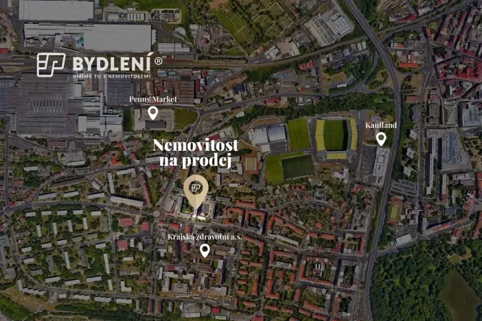 Prodej bytu 1+1, Teplice, Duchcovská, 37 m2