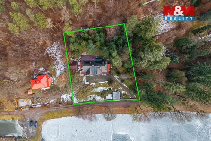 Prodej rodinného domu, Mnichovice - Božkov, Nad rybníkem, 312 m2