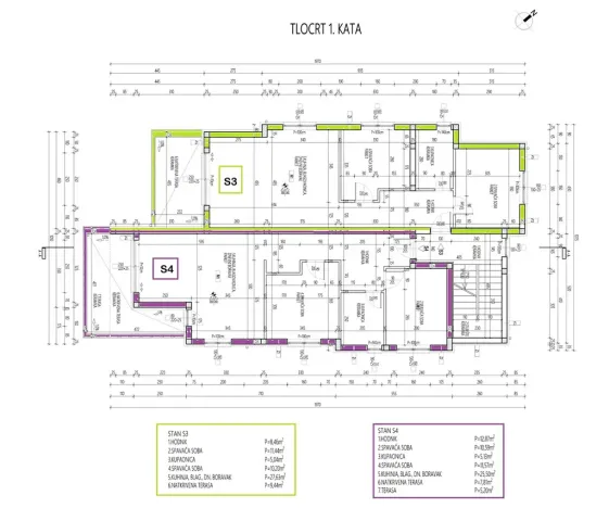 Prodej bytu 4+kk, Tribunj, Chorvatsko, 103 m2