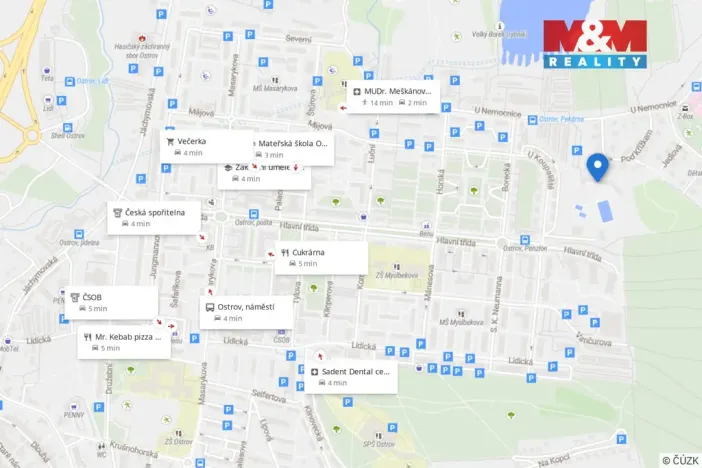 Prodej bytu 3+kk, Ostrov, Hlavní třída, 81 m2
