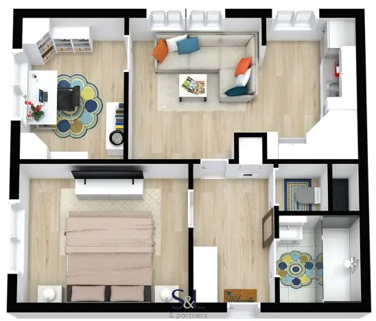 Prodej bytu 3+kk, Liberec, Letná, 60 m2