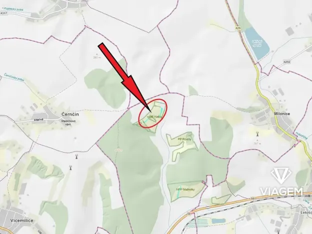 Prodej podílu pole, Nevojice, 1299 m2