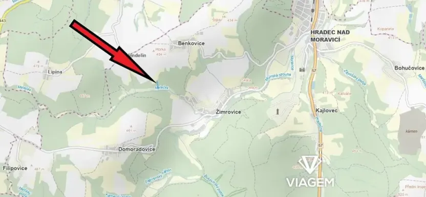 Prodej lesa, Hradec nad Moravicí, 3777 m2