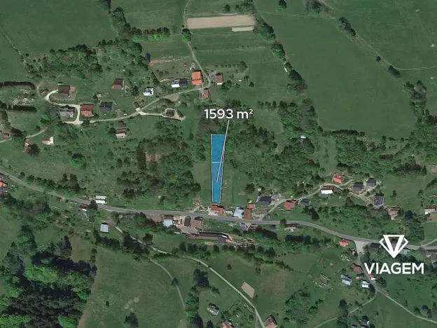 Prodej zahrady, Vysoké nad Jizerou, 1593 m2