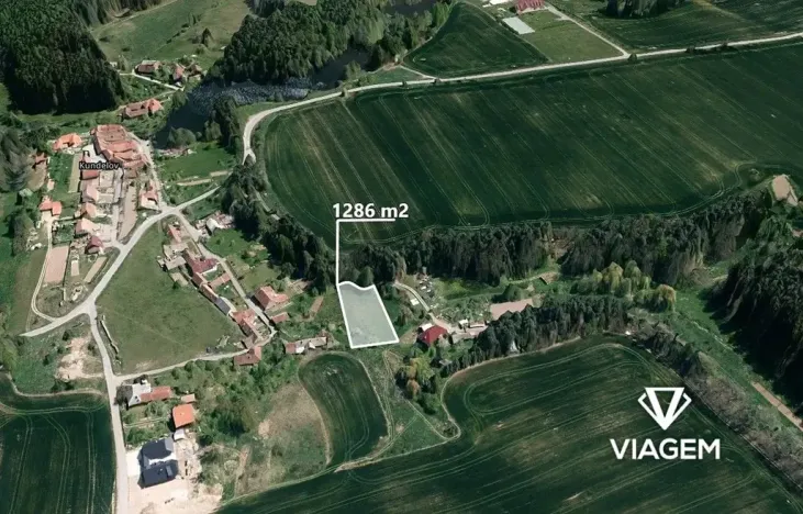 Prodej zahrady, Budišov, 1286 m2