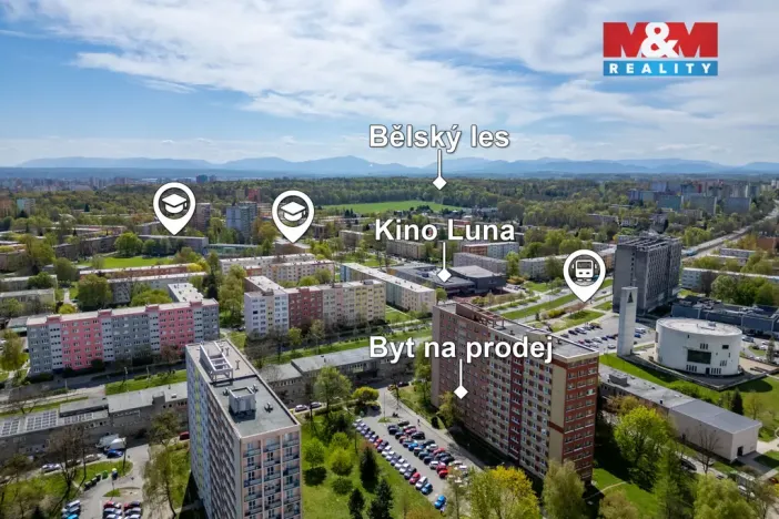 Prodej bytu 2+1, Ostrava - Zábřeh, Výškovická, 57 m2