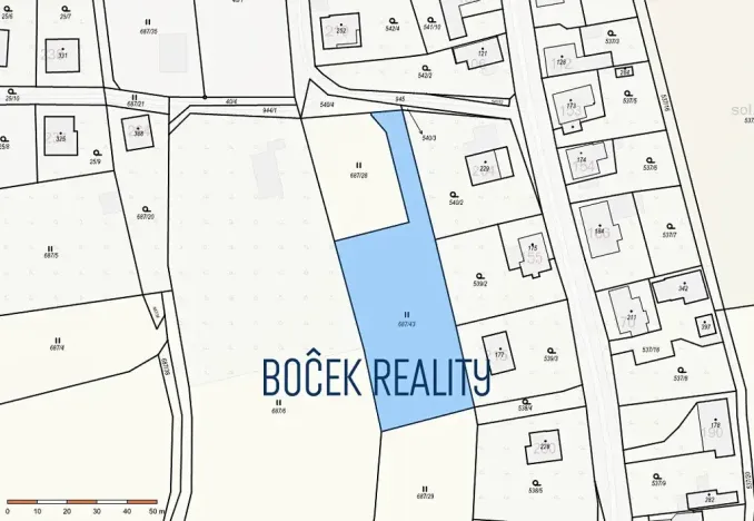 Prodej pozemku pro bydlení, Újezd, 2431 m2
