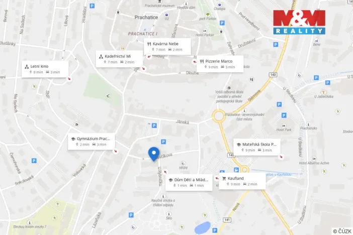 Pronájem bytu 2+1, Prachatice - Prachatice II, Ševčíkova, 64 m2