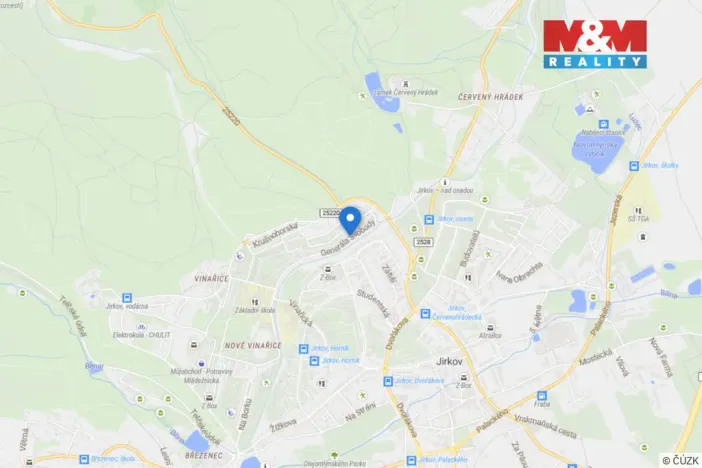 Pronájem bytu 1+1, Jirkov, Generála Svobody, 33 m2