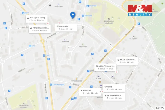 Prodej bytu 1+1, Teplice - Trnovany, Maršovská, 41 m2