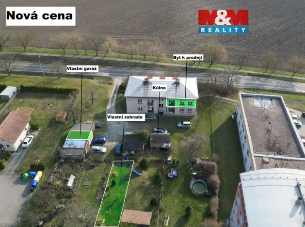 Prodej bytu 3+1, Opočno, Nádražní, 81 m2