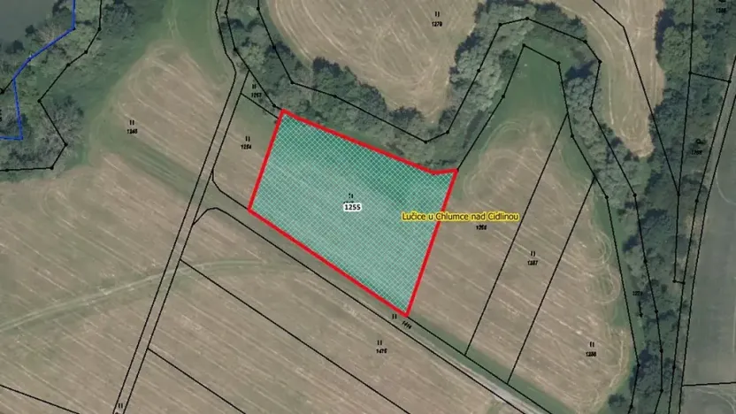 Prodej pozemku, Chlumec nad Cidlinou, 3712 m2