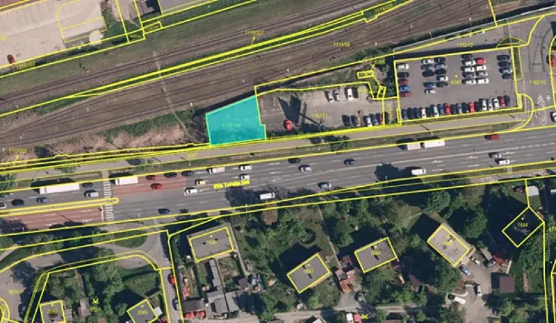 Prodej komerčního pozemku, Zlín, třída Tomáše Bati, 336 m2