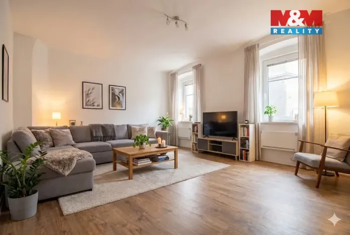 Pronájem bytu 1+1, Benešov nad Ploučnicí, Palackého, 40 m2