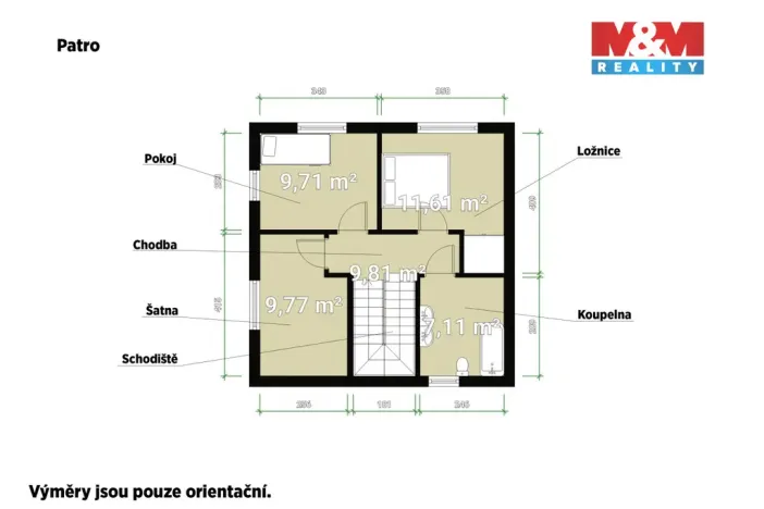 Prodej rodinného domu, Králův Dvůr - Křižatky, Na Vinohradech, 94 m2