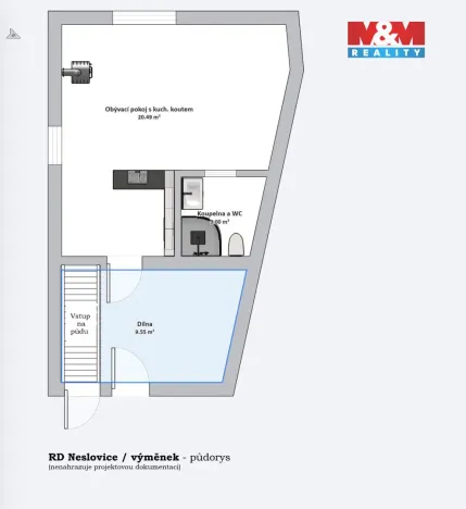 Prodej rodinného domu, Neslovice, Hlavní, 126 m2