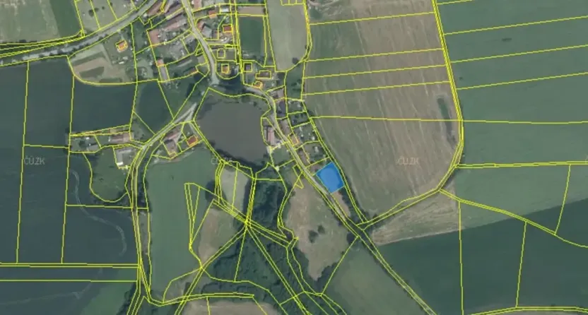 Prodej pozemku pro bydlení, Bystřice, 1046 m2