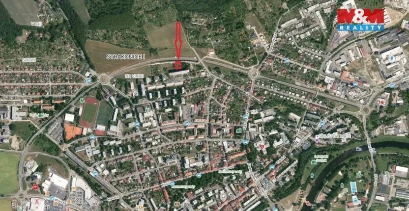 Prodej zahrady, Strakonice, Šmidingerova, 500 m2