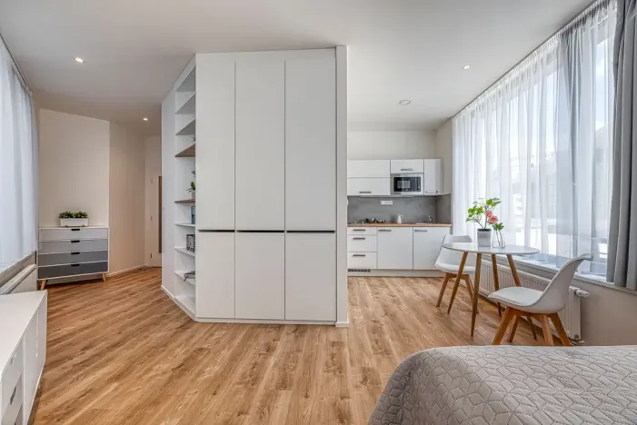 Pronájem bytu 1+kk, Praha - Stodůlky, Mukařovského, 31 m2