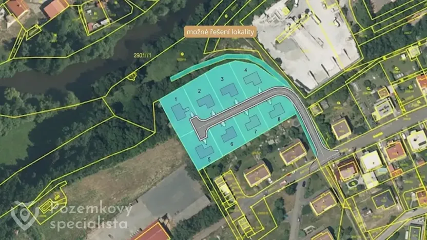 Prodej pozemku pro bydlení, Stříbro, 6047 m2