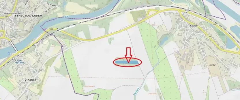 Prodej podílu lesa, Kojice, 4203 m2