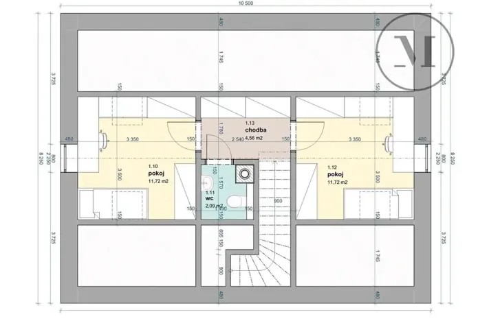 Prodej rodinného domu, Staré Hodějovice, K Šemberku, 103 m2