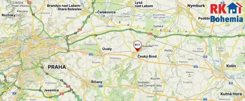 Prodej bytu 3+kk, Český Brod, Klučovská, 73 m2