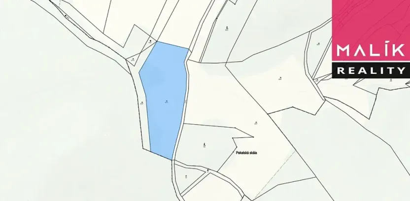 Prodej louky, Stráž nad Ohří, 9519 m2