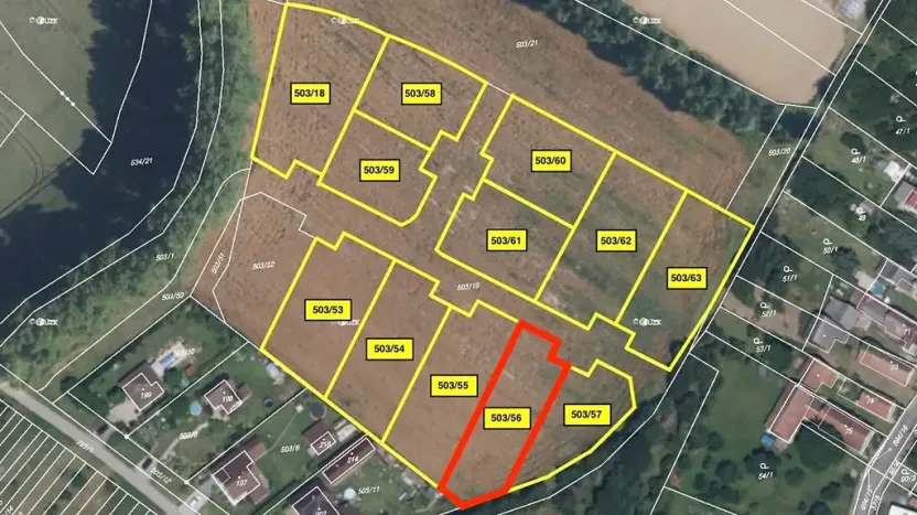 Prodej pozemku pro bydlení, Sobčice, 1131 m2