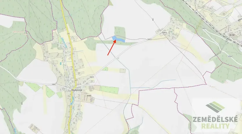 Prodej pole, Doubravice, 36202 m2