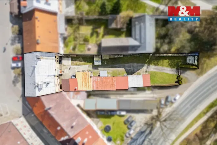 Prodej činžovního domu, Doksy, náměstí Republiky, 235 m2