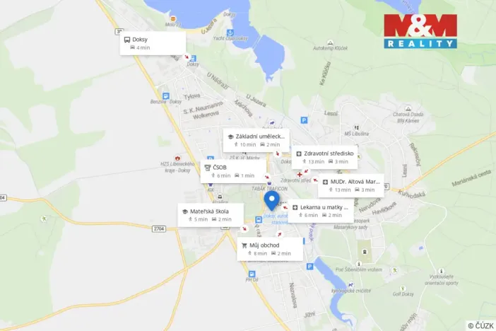 Prodej činžovního domu, Doksy, náměstí Republiky, 235 m2
