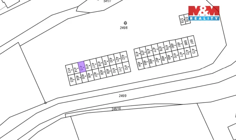 Prodej garáže, Hostomice, Havlíčkova, 24 m2