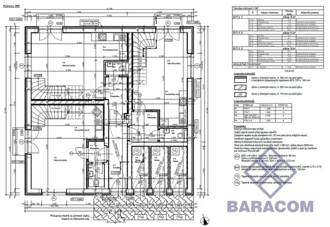 Prodej bytu 3+kk, Mělnické Vtelno, 75 m2