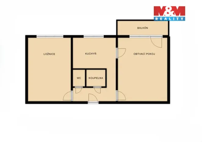 Prodej bytu 2+1, Ostrava - Poruba, Sokolovská, 52 m2