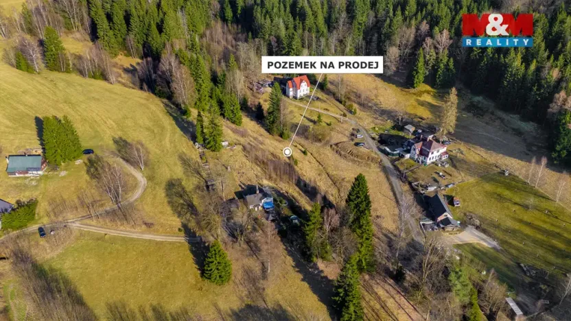 Prodej louky, Janov nad Nisou - Loučná nad Nisou, 6847 m2