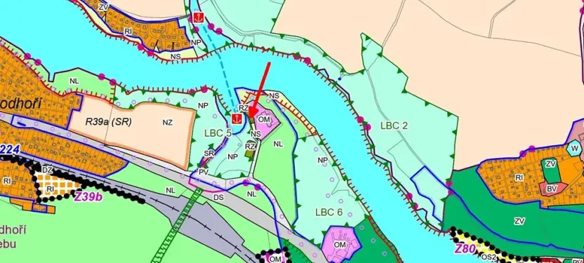 Prodej pozemku pro bydlení, Cheb, Na Mlýnku, 728 m2